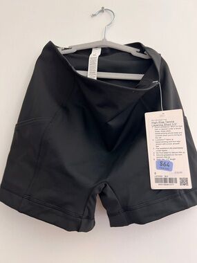 New ❤️ Lululemon 6 High-Rise Tennis Layering Shorts - Black